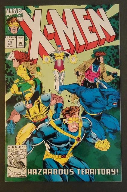 X-Men #13 Mutant Liberation Front Cannonball Hazard (Oct 1992 Marvel) Near Mint