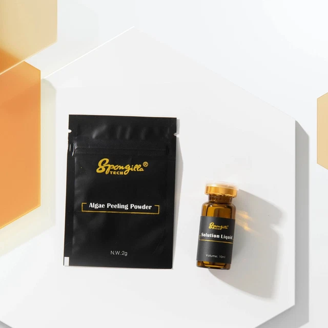 Poudre Exfoliante Aux Algues – Peeling 90% Rajeunissant – Anti-imperfections – Sachet 2g – Neuf