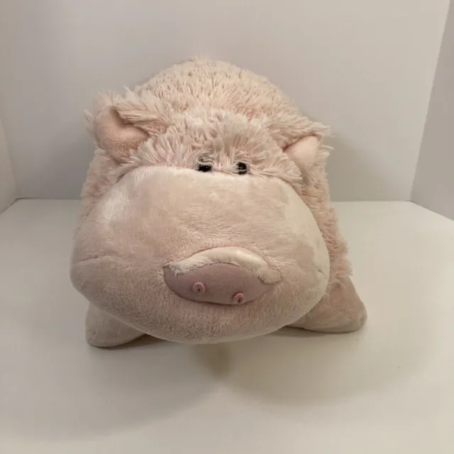 My Pillow Pets Large Pink Wiggly Pig Plush 18"