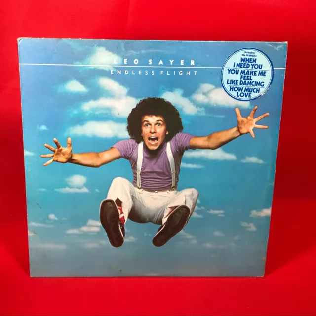 LEO SAYER Endless Flight 1976 UK vinyl LP + INNER When I Need You Reflections F
