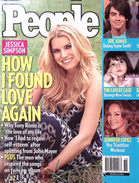 People Magazine 9/8/2008 Jessica Simpson Joe Jonas Jennifer Lopez More Z2709