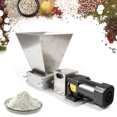 75RPM Electric Rice Corn Grain Coffee Wheat Feed Mill Wet / Dry Cereals Grinder