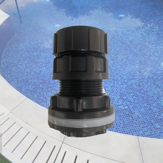 Vanne Vidange VR PW TOOLS - Bride ABS 3" Et 2" Pour Réservoir Eaux Usées Camping-Car, Bateau