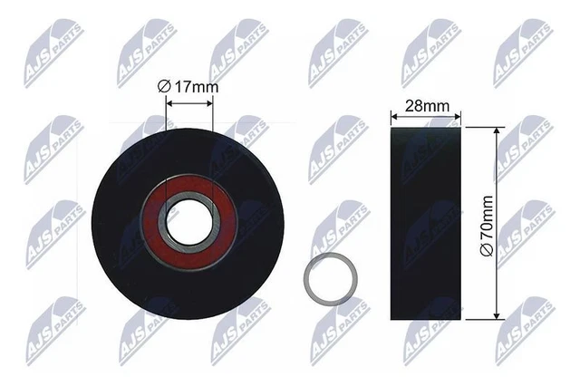 Poulie-Tendeur Courroie Trapézoïdale Pour Bmw 7Er 5Er X5
