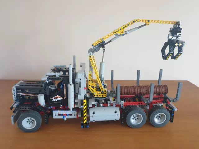 Lego technic sales 9397 logging truck