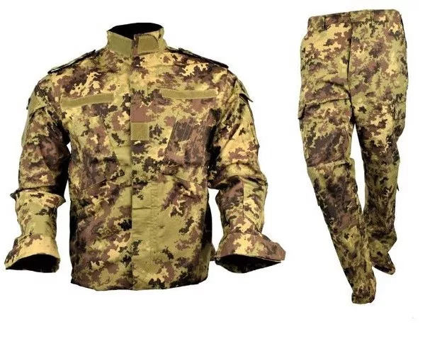 Tg L Uniforme Tuta Mimetica Militare Vegetato Softair Giacca  Pantaloni Uni-Tc