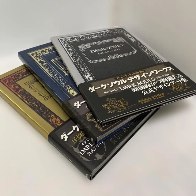 DARK SOULS TRILOGY 1 2 3 I II III Design Works Complete Art Book