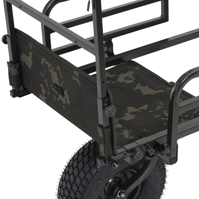 Chariot De Pêche VEVOR Pour Plage – 90 Kg, Roues Gonflables, Support Cannes – Neuf
