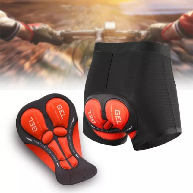 Breathable Cycling Shorts Cycling Underwear 5D Gel Pad Shockproof Bike Underwear