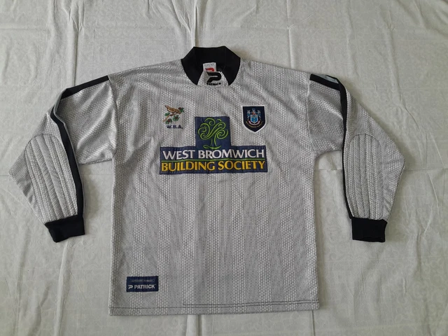West Bromwich Albion Torhüter Shirt Patrick 1998 1999 2000 silber