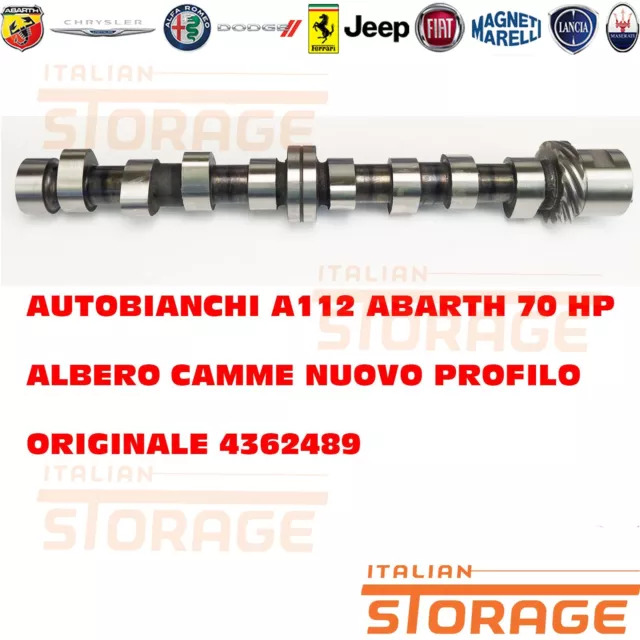 Autobianchi A112 Abarth 70 Hp Albero Camme Nuovo Profilo Originale 4362489