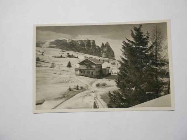 Cartolina Trentino Bolzano Castelrotto Rifugio Delai