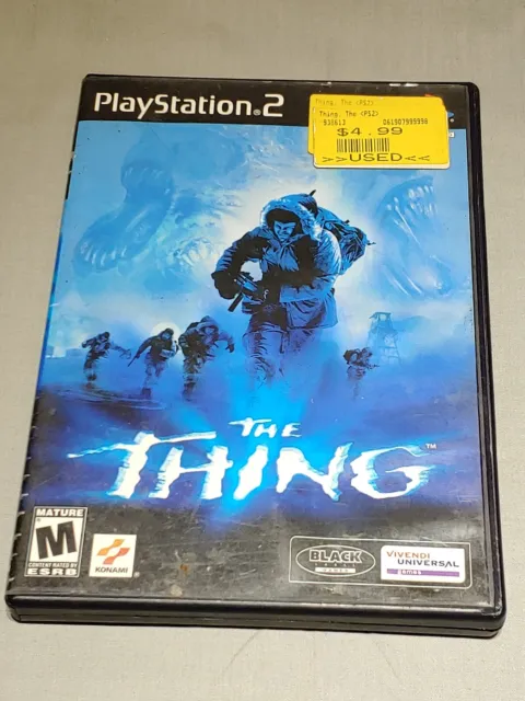 The Thing Playstation 2 PS2 Video Game