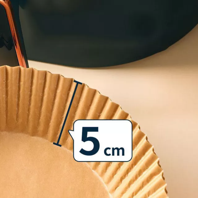 50pcs Air Fryer Disposable Paper Liners Basket Non-Stick Oil-Proof Baking Paper