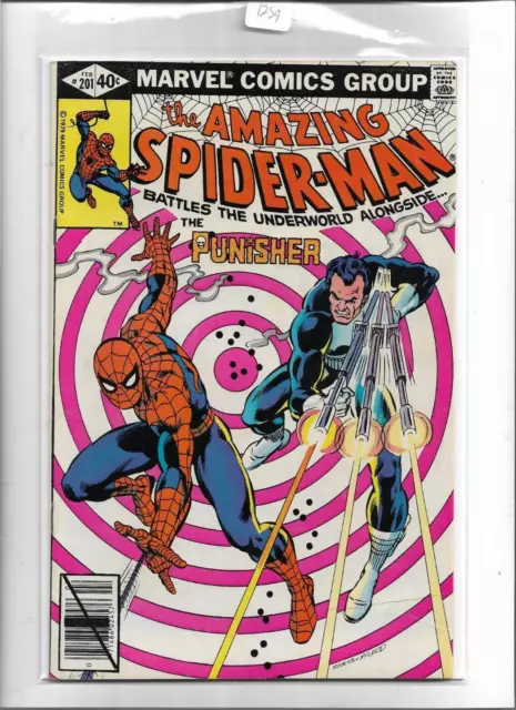 Amazing Spider-Man #201 1980 Very Fine- 7.5 1259 Punisher