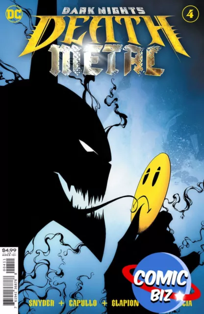 Dark Nights Death Metal #4 (2020) 1St Printing Main Foil Cover ($4.99)