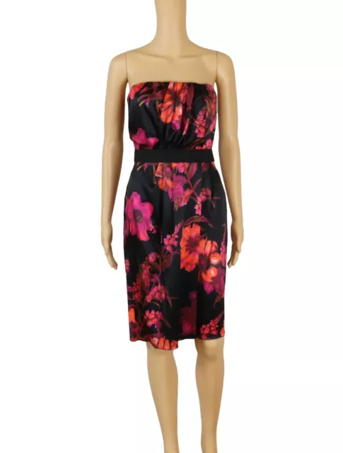 Dolce & Gabbana Floral Silk Bustier Dress