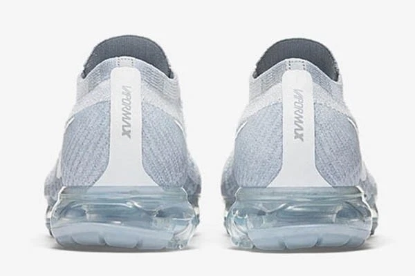 Nike Air VaporMax Flyknit "PURE PLATINUM/WHITE/WOLF GREY" 849558-004 Limited One 9