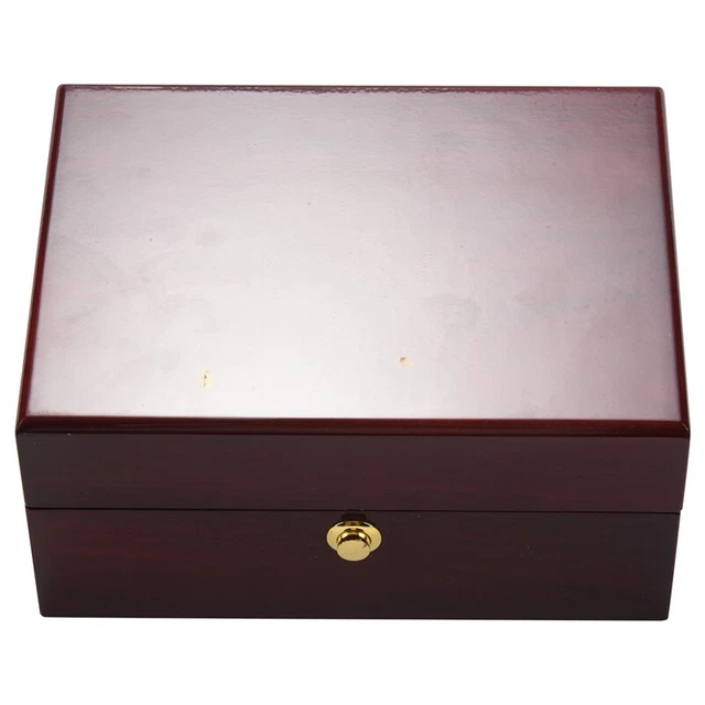 Caja de Reloj Individual Lacada en de Gran TamañO CojíN de PU J3S6