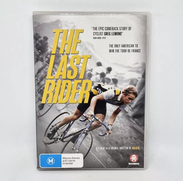 The Last Rider DVD Region 4 2022 Documentary Cycling Tour De France Greg LeMond