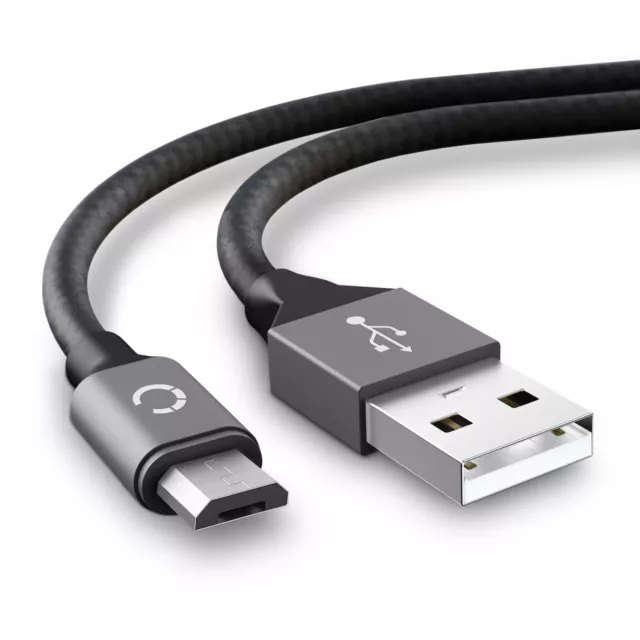 USB Kabel für TomTom Go 5100 Via 135 Via 110 GO 620 World Ladekabel 2A grau