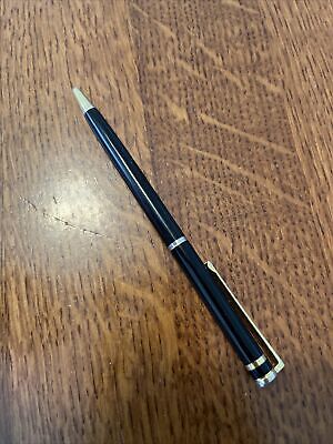 Vintage Colibri Gold Tone Ballpoint Pen Wheat Sheaf Pattern Vintage 80s Working 