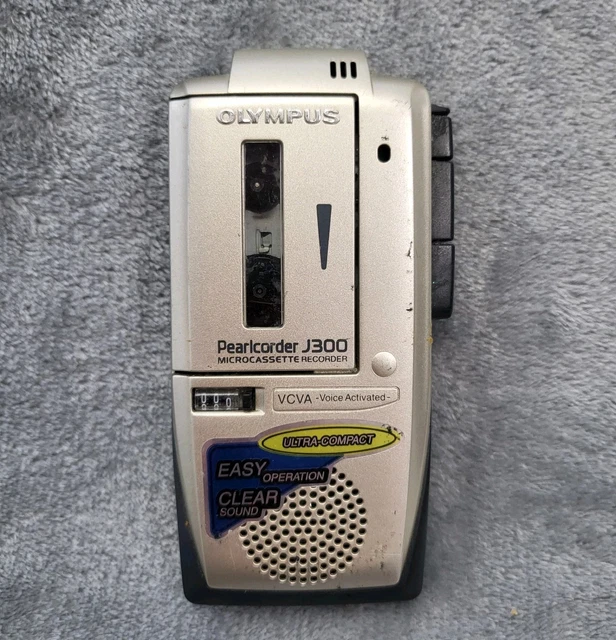 Vintage Olympus Pearlcorder Xr Microcassette Recorder + En Ance