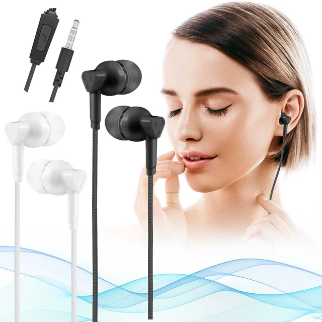 Earphones with microphone clearance for android