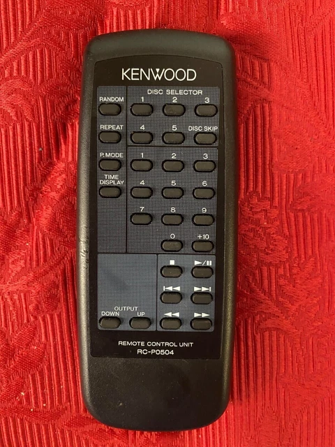 GENUINE OEM KENWOOD RC-P0504 Remote Control Unit -2 RE148 £10.75 ...