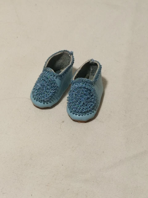 Petite Paire De Chaussures Pour Poupee Ancienne Jumeau Ou Autre...