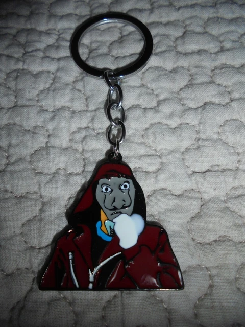 Pendentif Collier La Casa De Papel (Money Heist) - Cabochon Argenté Acier Inoxydable | Neuf