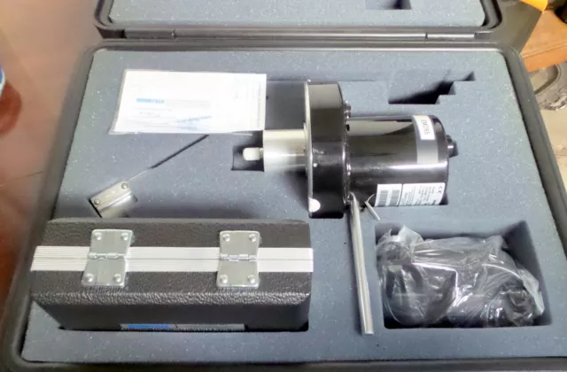 Brookfield Viscometer Lvt. In Extra Good Condition Super Clean With Spindle Set Brookfield Viscometer Lvt. In Extra Good Condition Super Clean With Spindle Set