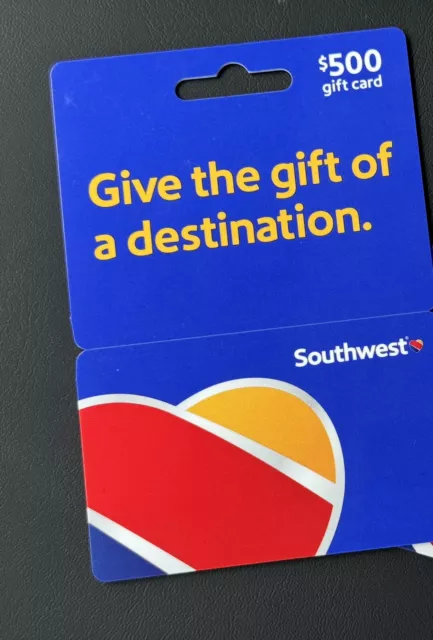 Southwest Airlines gift card ($500)