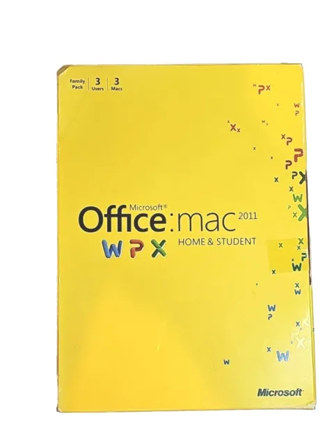 Microsoft Office for Mac Home and Student Family Pack 2011