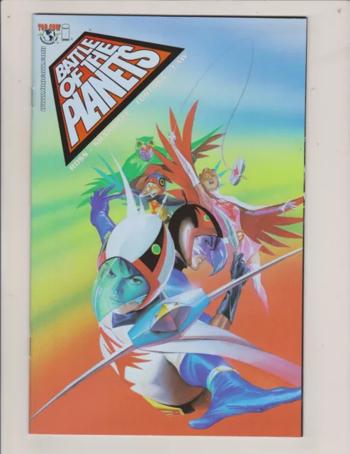Battle Of The Planets #1 Image 2002 Top Cow Holo-Foil Variant Alex Ross Rare!