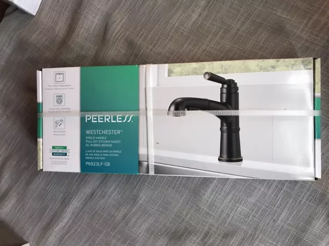 Peerless Westchester Single-Handle Pull Out Kitchen Faucet with Pull Out Spra...