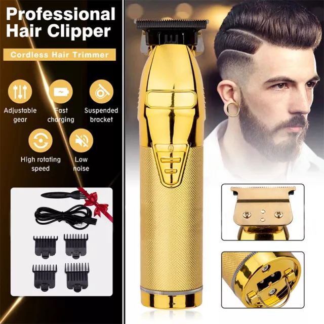 Electric Hair Clippers Professional Mens Shaver Trimmers Machine Cordless Barber
