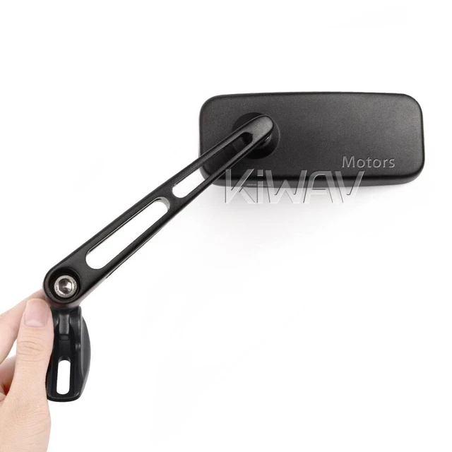 Rétroviseurs paire noir ClassicMX base noir pour Ducati 1299 Panigale S 15'-16'