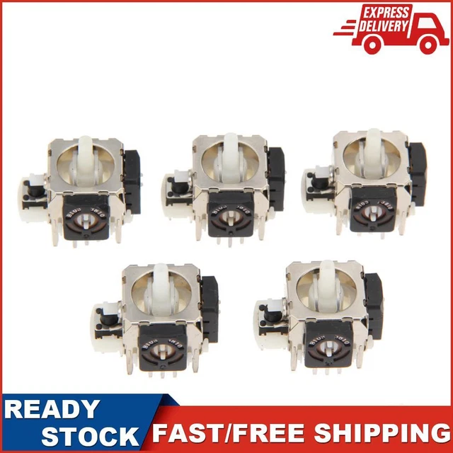 Joystick Module Parts 5 PCS 3D Analog Joystick Sensor Module Repair Part for PS2/Xbox 360 ...
