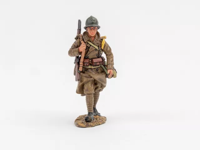 King and Country FOB004 Fields of Battle French Poilu marching 1/30