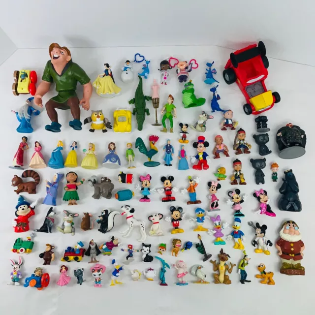 Disney Toy Lot of Mixed Toys PVC Figures Mickey Mouse