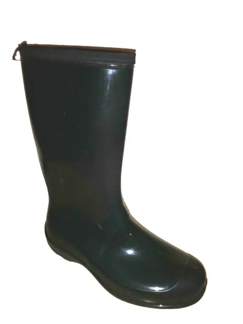 Kamik rain boots waterproof size 9  Naomi shine black NEW