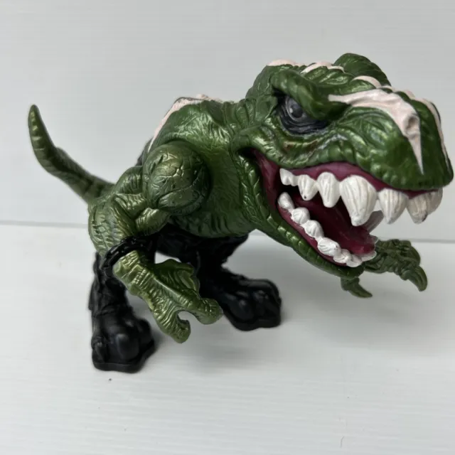 1996 Mattel EXTREME DINOSAURS War Paint T-Bone T-Rex Action Figure street sharks