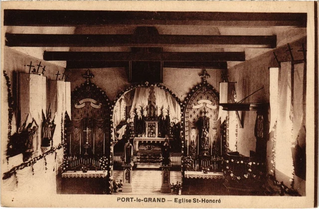 CPA PORT-le-GRAND Eglise Saint-Honore (1292361)
