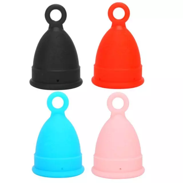 Reusable Soft Silicone Menstrual Cup - Feminine Hygiene Product for Periods