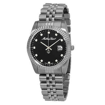 Mathey-Tissot Mathy II Quartz Black Dial Men's Watch H710AN