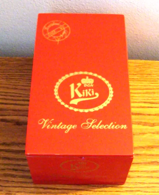 Red Wooden Cigar Box - Don Kiki Churchill Cigars Vintage Selection (Empty Box)