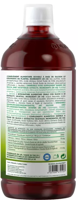 Silicium G5 Siliplant Orgono Living Silica 1000ml (1L) Super-bioverfügbare Kieselsäure 3