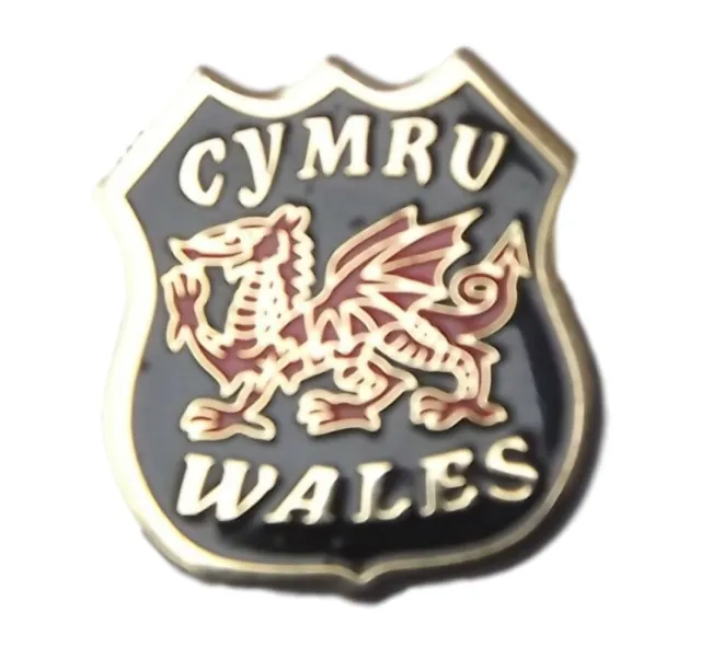 Cymru Wales - Welsh Dragon - National Quality Lapel Pin Badge 2