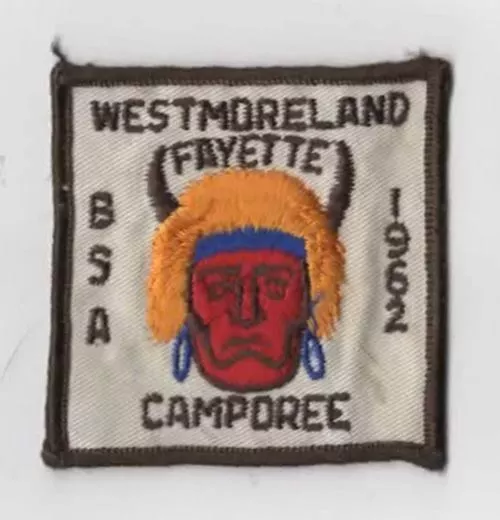 1962 BSA Camporee Westmoreland BRWN Bdr. (SEWN) [YA762]